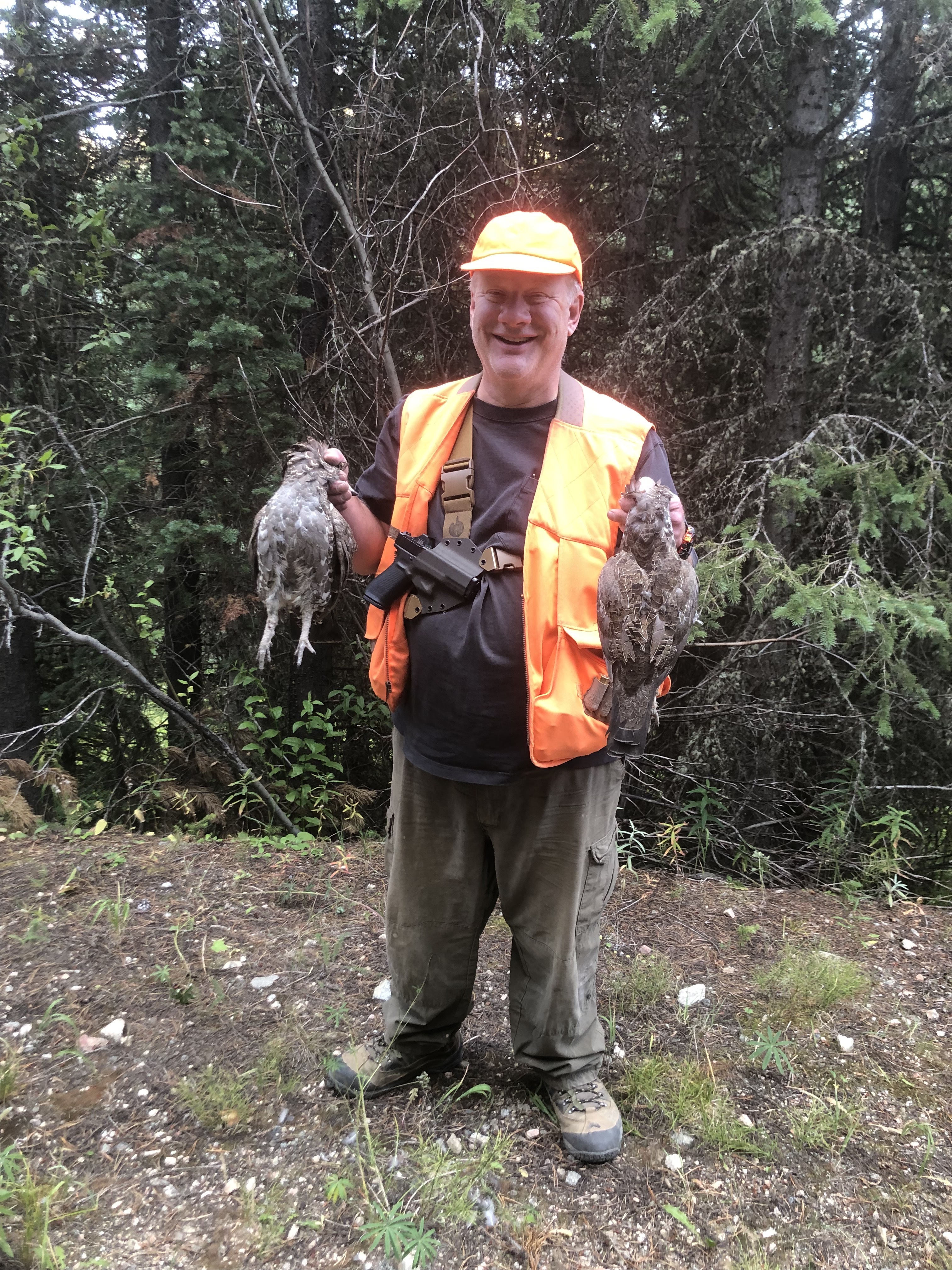 Greg with grouse